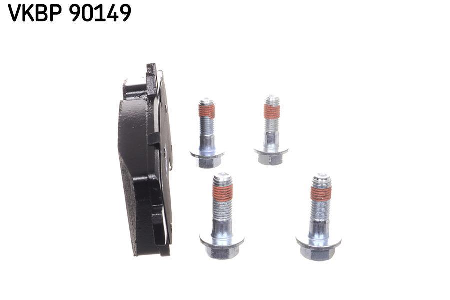 Jeu de 4 plaquettes de frein SKF ref. VKBP 90149